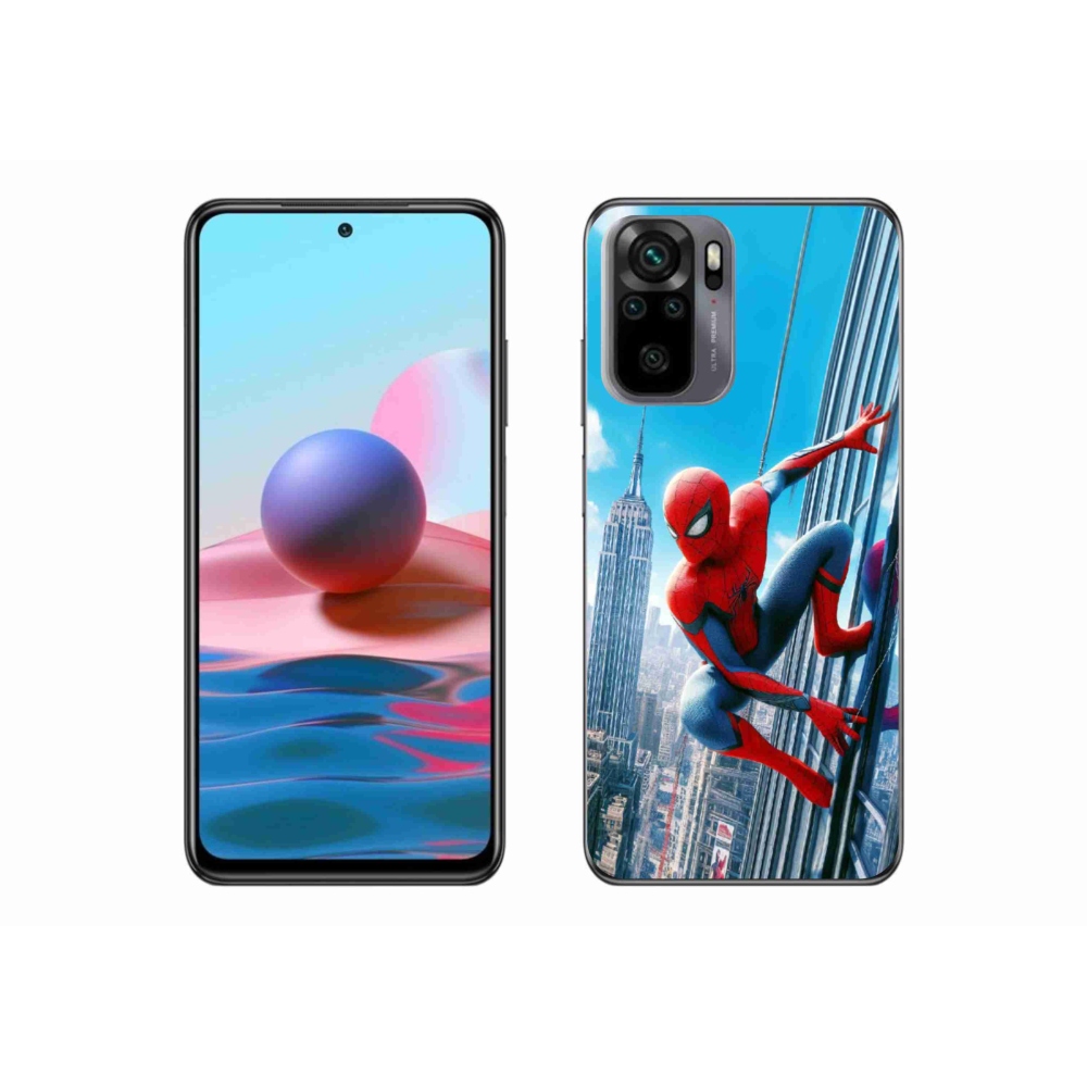 Gélový kryt mmCase na Xiaomi Redmi Note 10S - spiderman