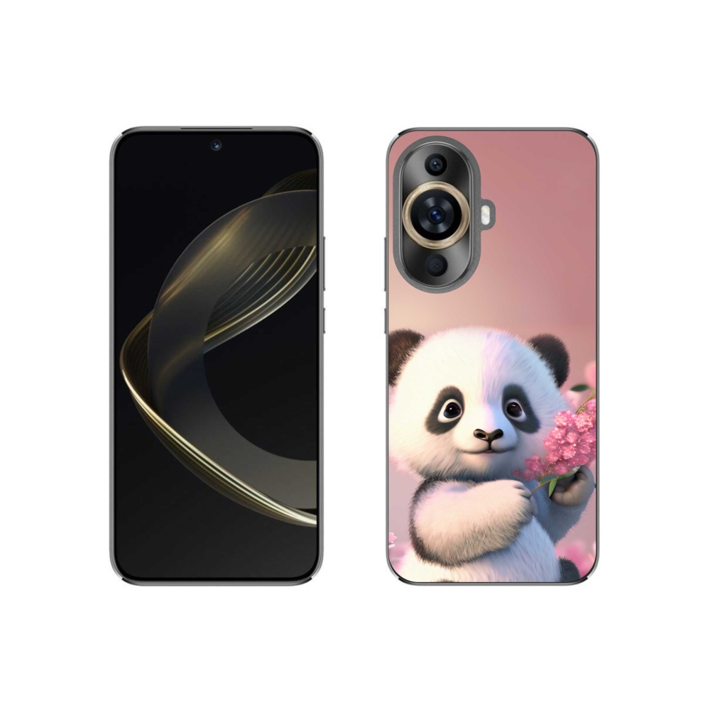 Gélový kryt mmCase na Huawei Nova 11 - roztomilá panda