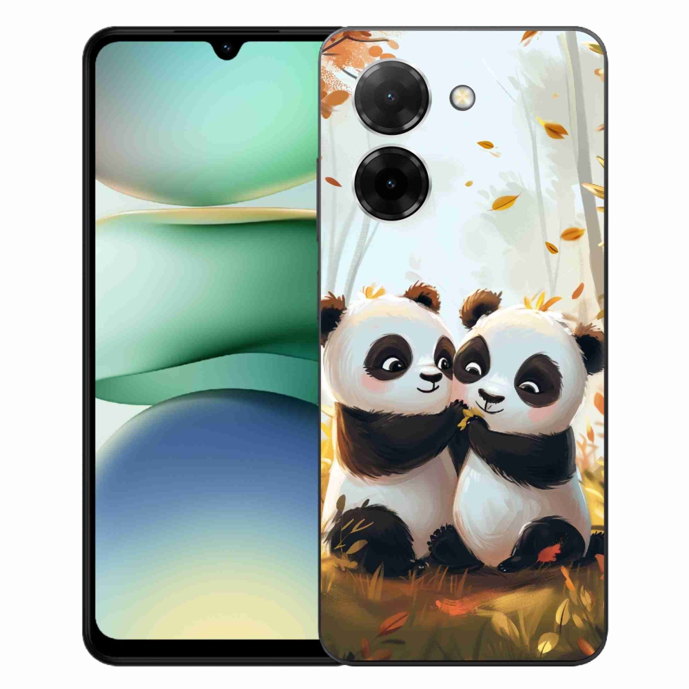 Gélový kryt mmCase na Xiaomi Redmi A5 (171.7x77.8x8.3mm) - pandy