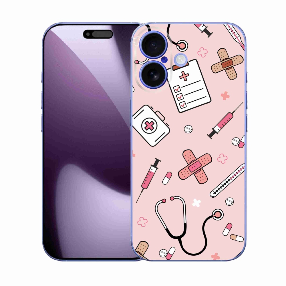 Gélový kryt mmCase na iPhone 17 - zdravotníctvo 2