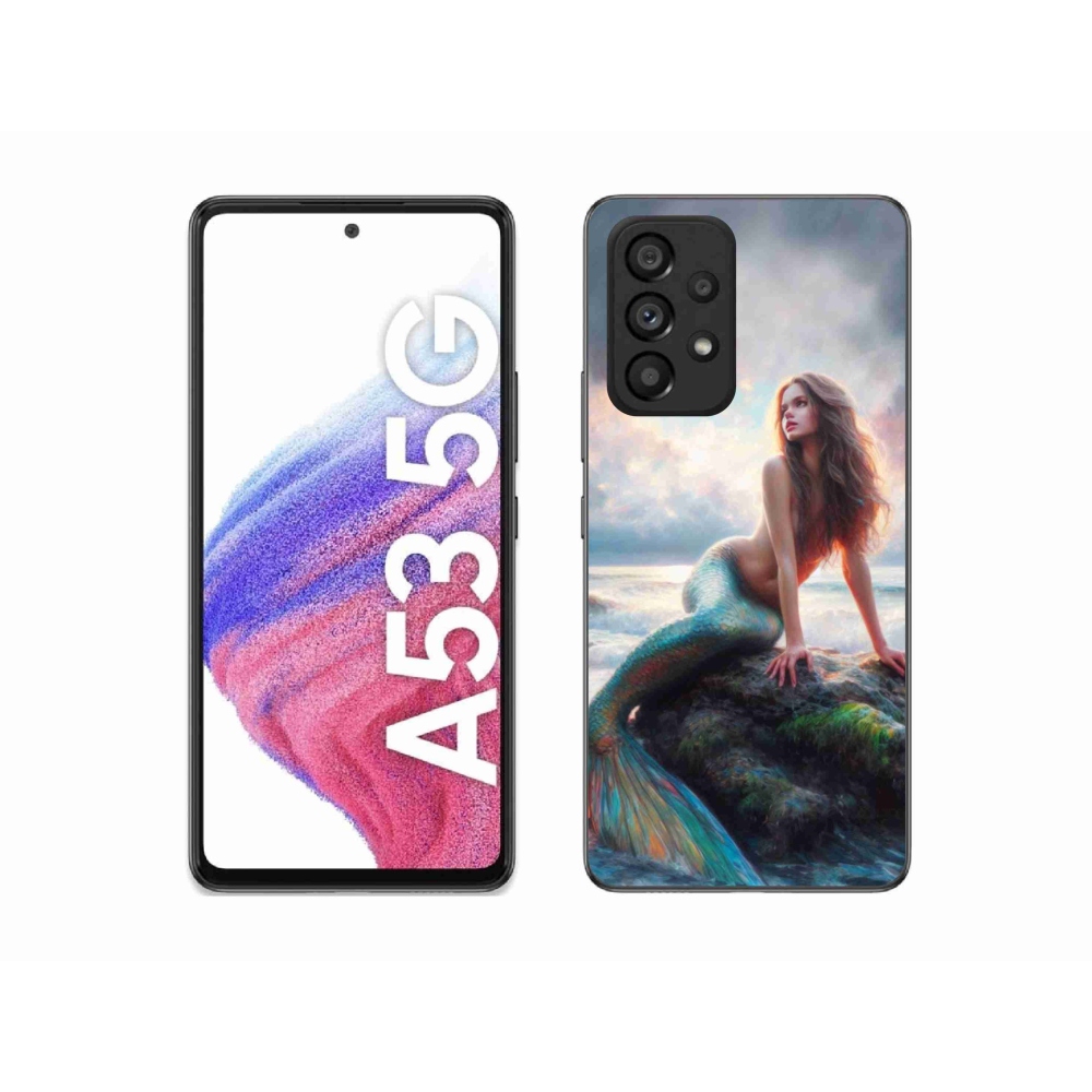 Gélový kryt mmCase na Samsung Galaxy A53 5G - morská panna