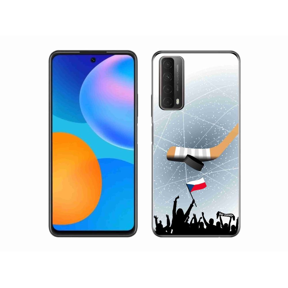 Gélový kryt mmCase na Huawei P Smart (2021) - fanúšikovia hokeja