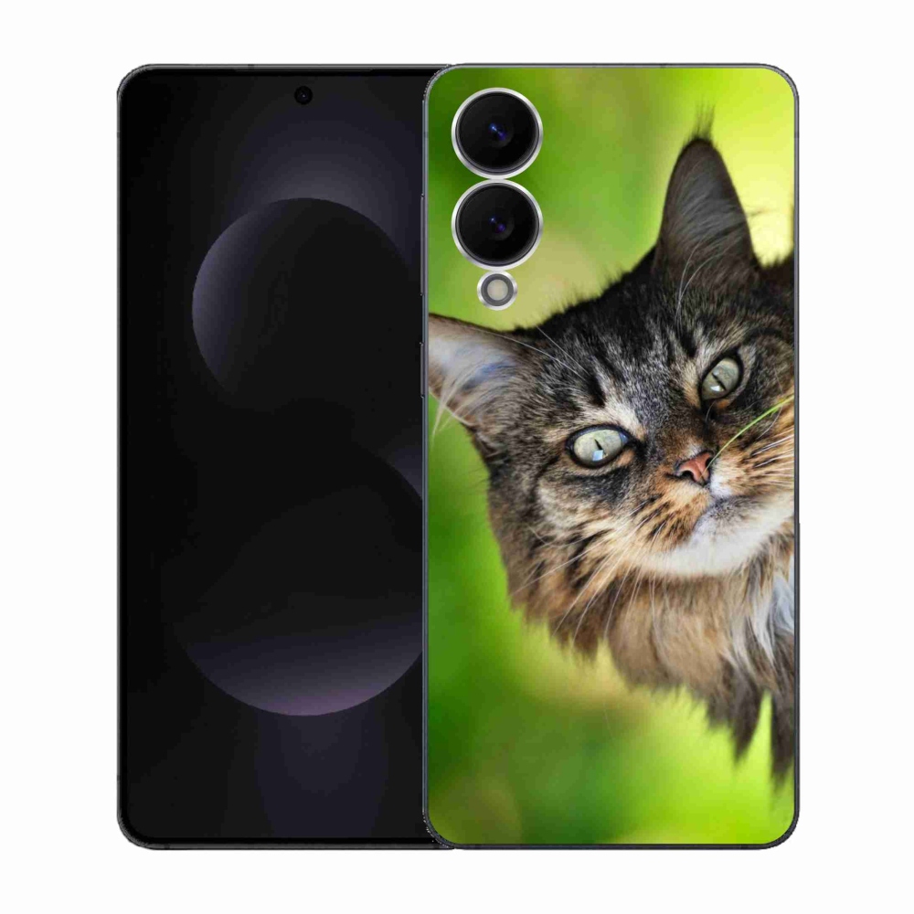 Gélový kryt mmCase na Samsung Galaxy S25 Edge - mačka 3