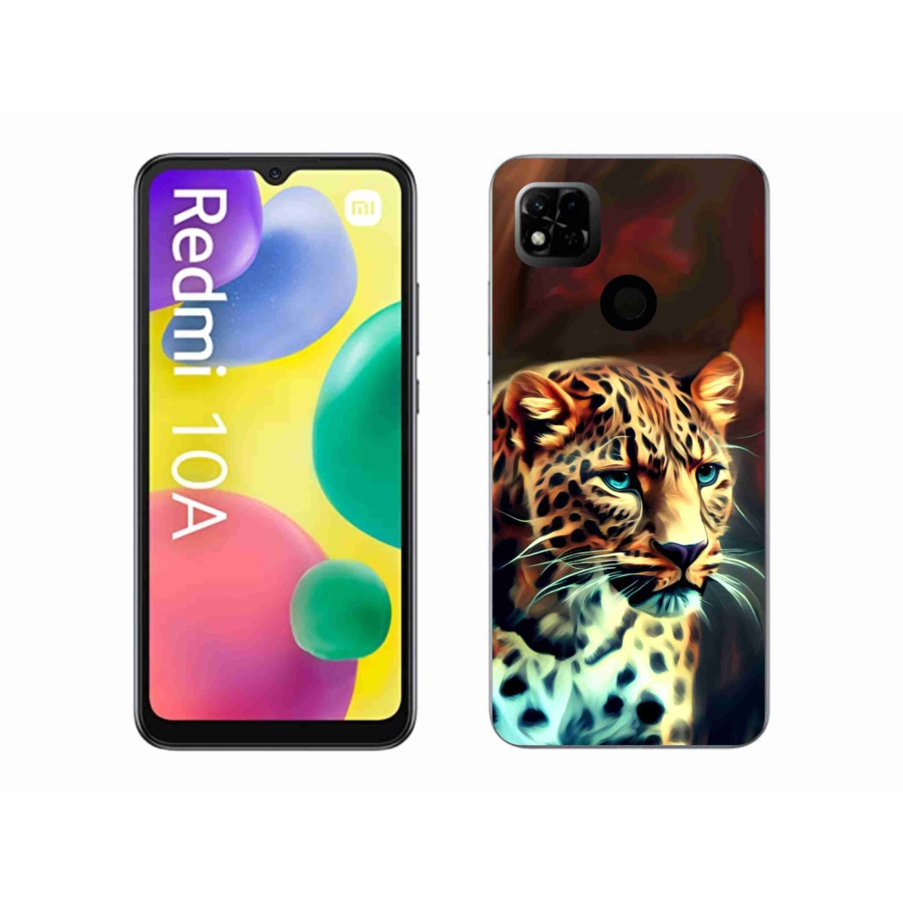 Gélový kryt mmCase na Xiaomi Redmi 10A - leopard