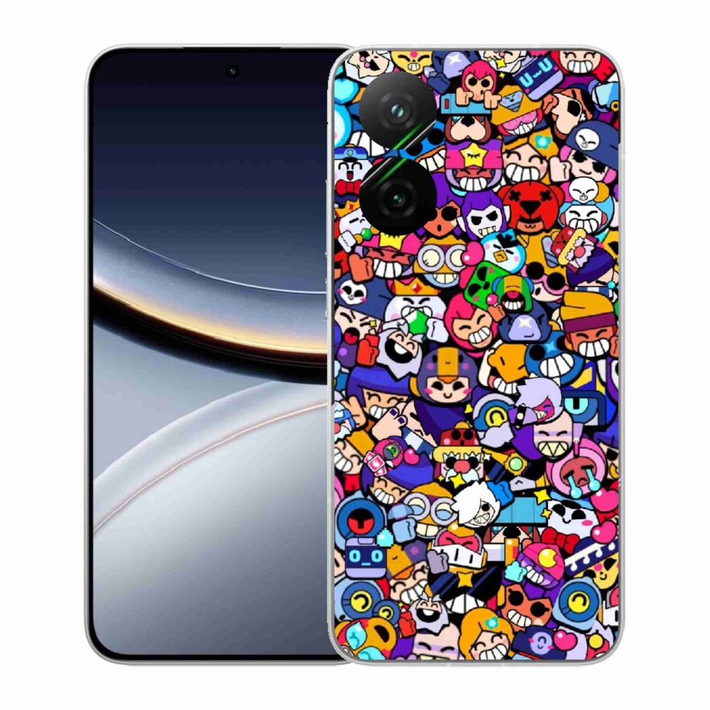 Gélový kryt mmCase na Xiaomi Poco F7 5G - brawl stars 2