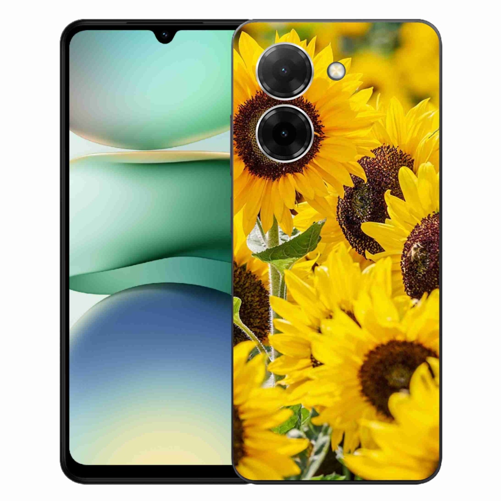 Gélový kryt mmCase na Xiaomi Redmi A5 (171.7x77.8x8.3mm) - slnečnica