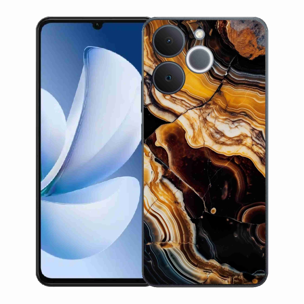 Gélový kryt mmCase na Realme Note 70T - abstraktný motív 26