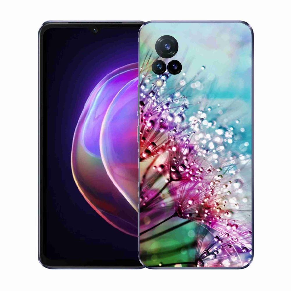 Gélový kryt mmCase na Vivo V21 4G/5G - farebné kvety