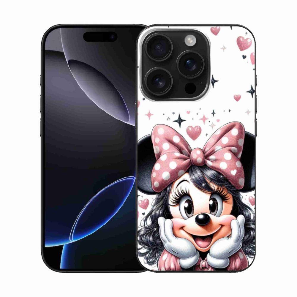 Gélový kryt mmCase na iPhone 16 Pro - minnie