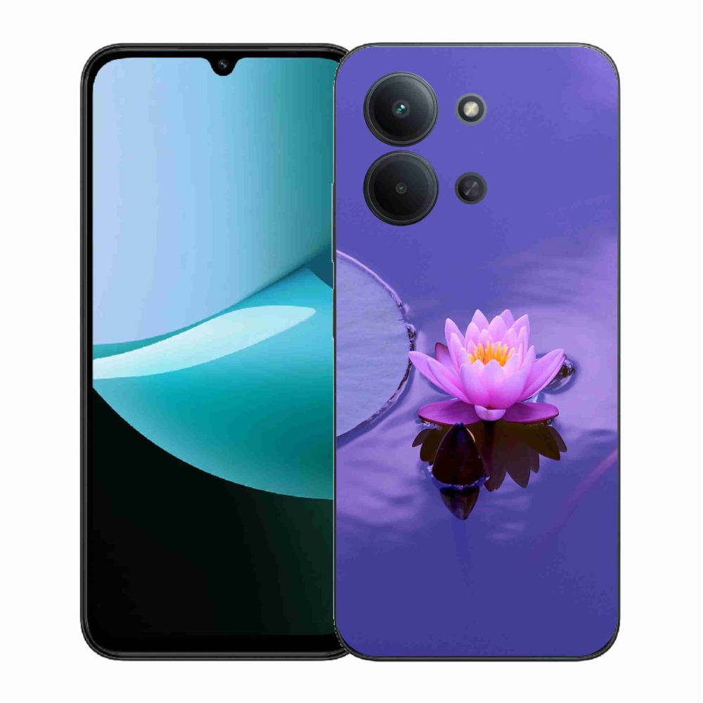 Gélový kryt mmCase na Xiaomi Redmi 15C 4G (171mm)/Poco C85 4G (171mm) - kvet na hladine