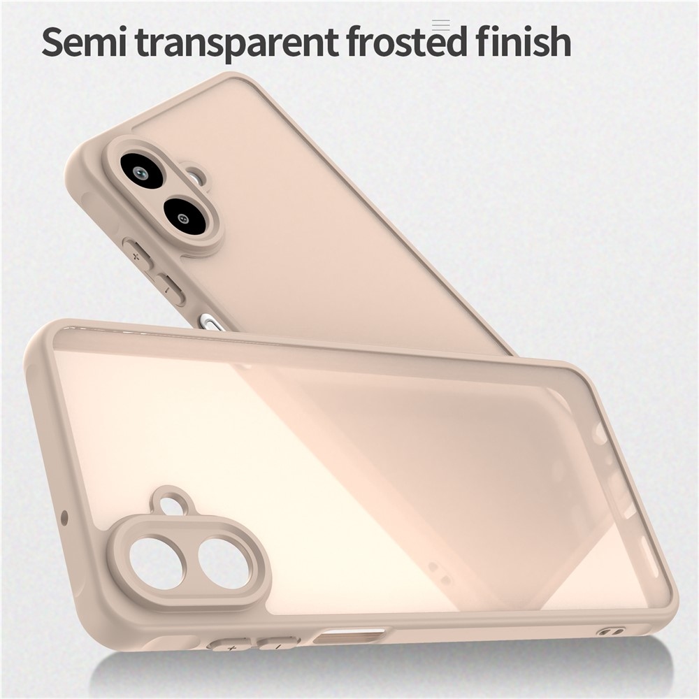 Proof gélový obal s pevným chrbtom na Samsung Galaxy A07 4G - oranžový