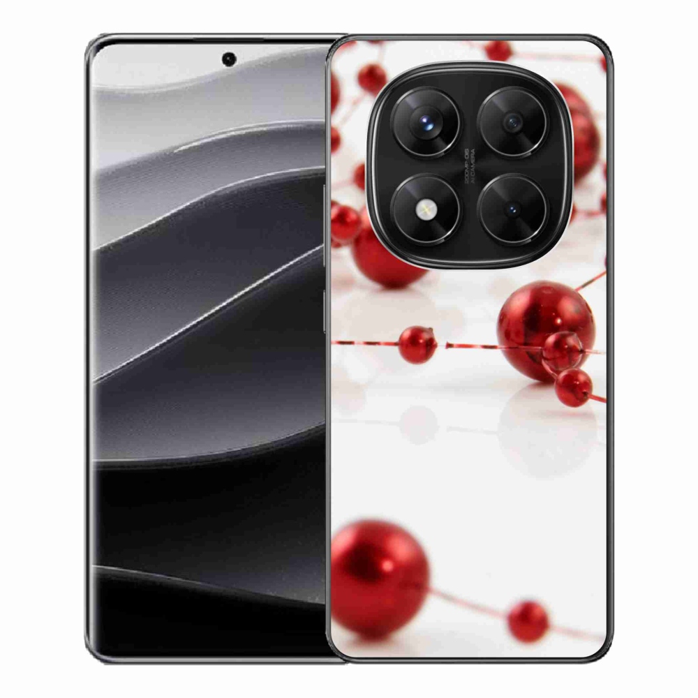 Gélový kryt mmCase na Xiaomi Redmi Note 14 Pro 5G/Poco X7 5G - vianočný reťaz