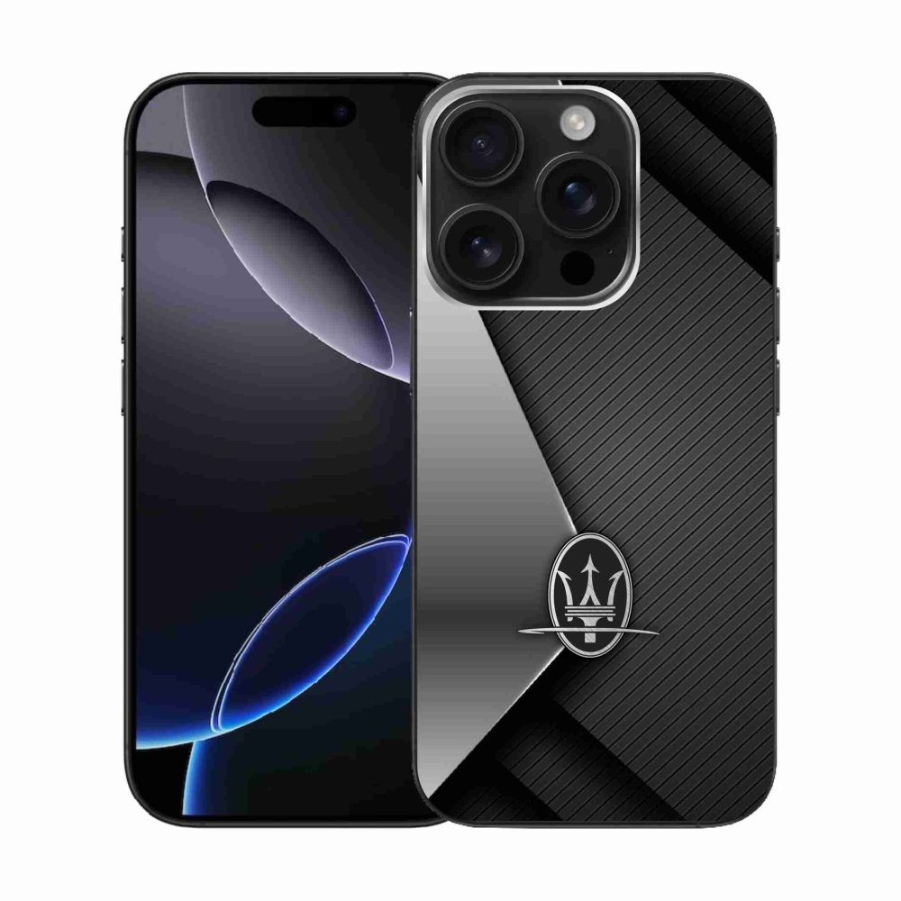 Gélový kryt mmCase na iPhone 16 Pro - maserati