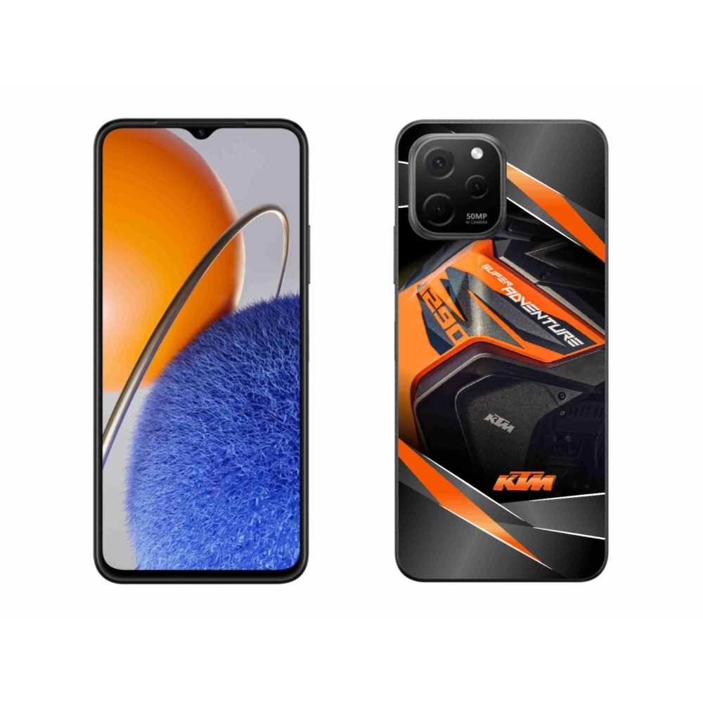Gélový kryt mmCase na Huawei Nova Y61 - motorka ktm