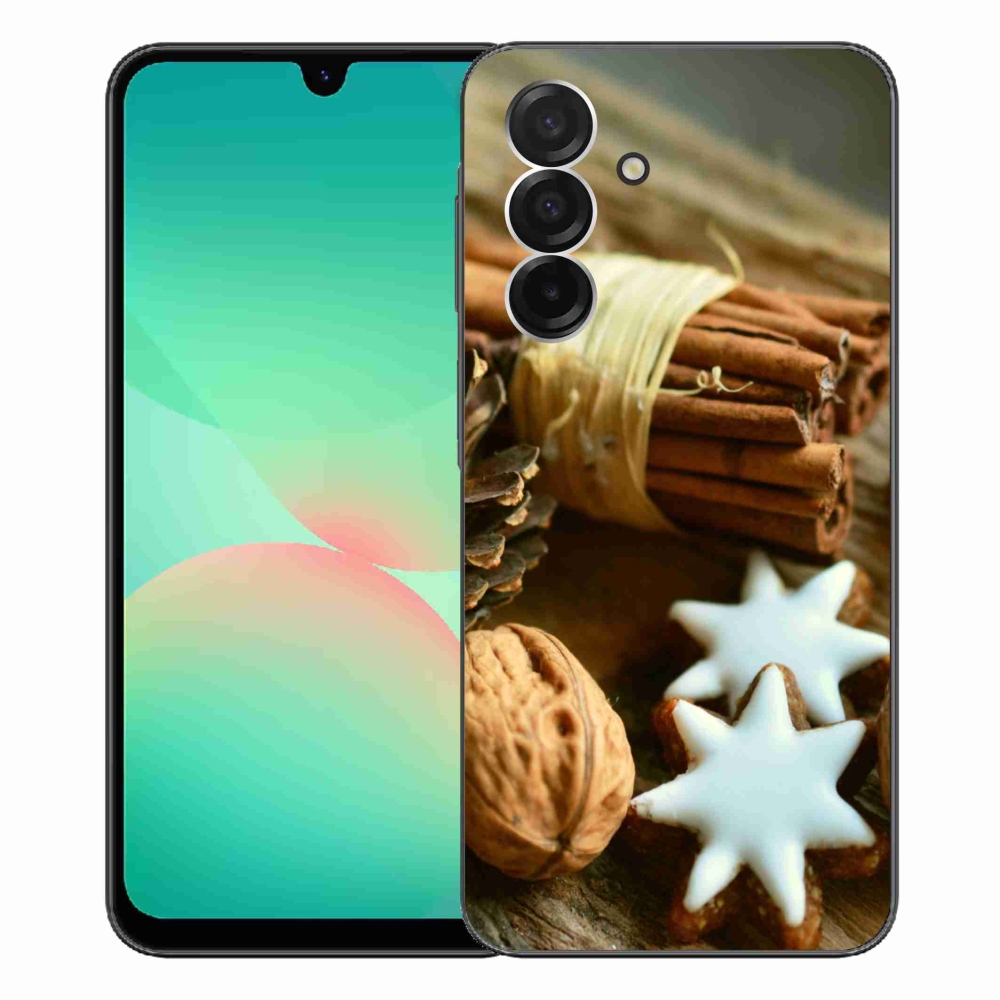 Gélový kryt mmCase na Samsung Galaxy A26 5G - škorica a perníčky