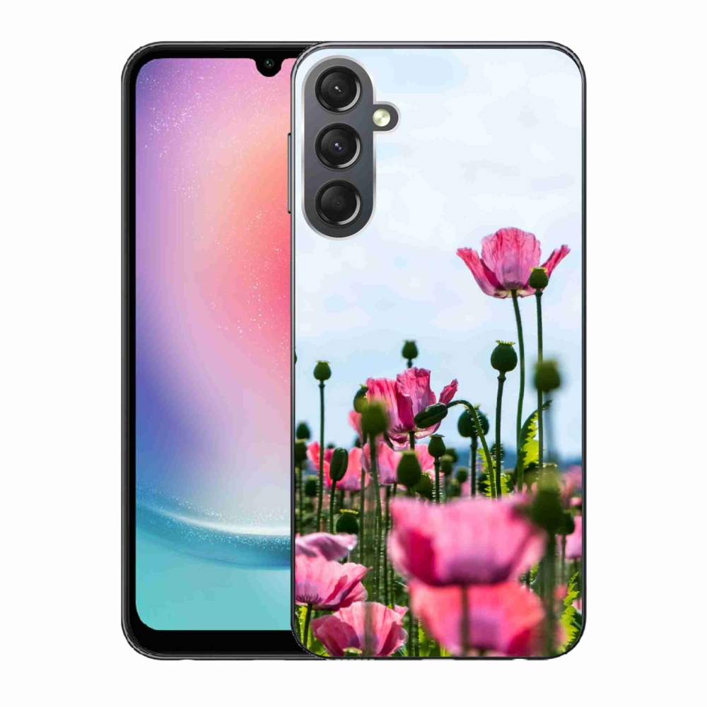 Gélový kryt mmCase na Samsung Galaxy A24 - vlčí mak