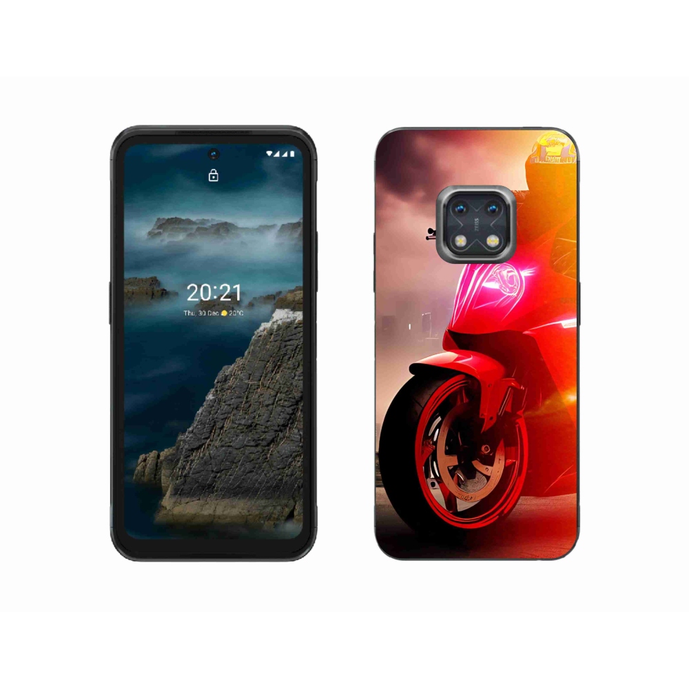 Gélový kryt mmCase na Nokia XR20 - motorka