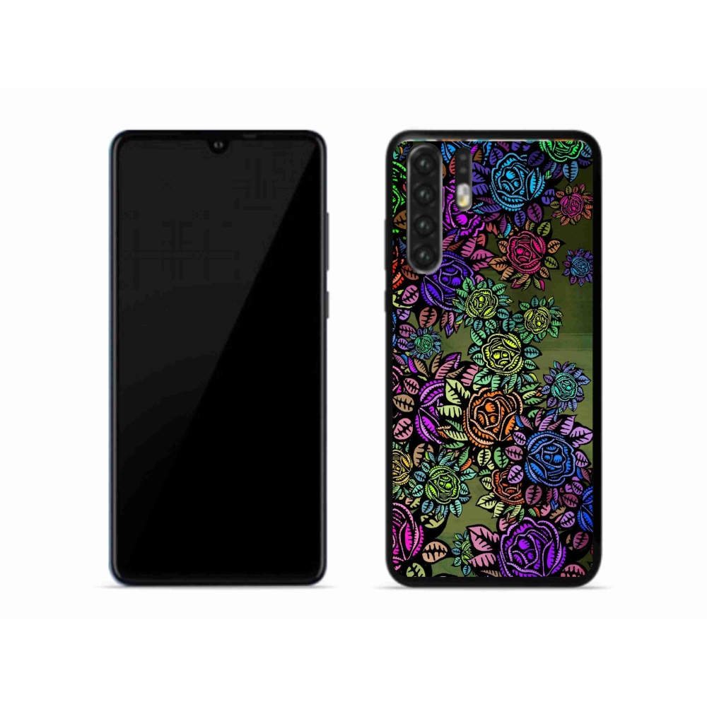 Gélový kryt mmCase na mobil Huawei P30 Pro - kvety 6