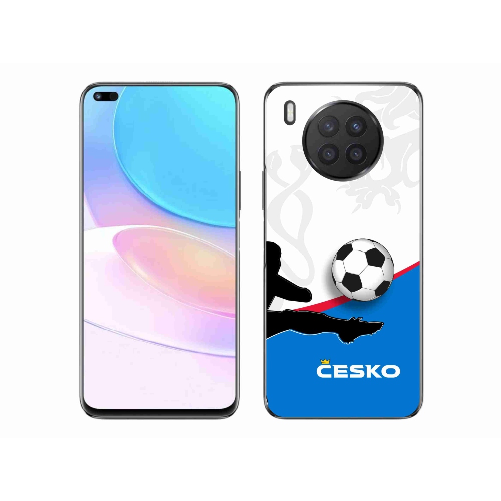 Gélový kryt mmCase na Huawei Nova 8i - futbal Česko 3