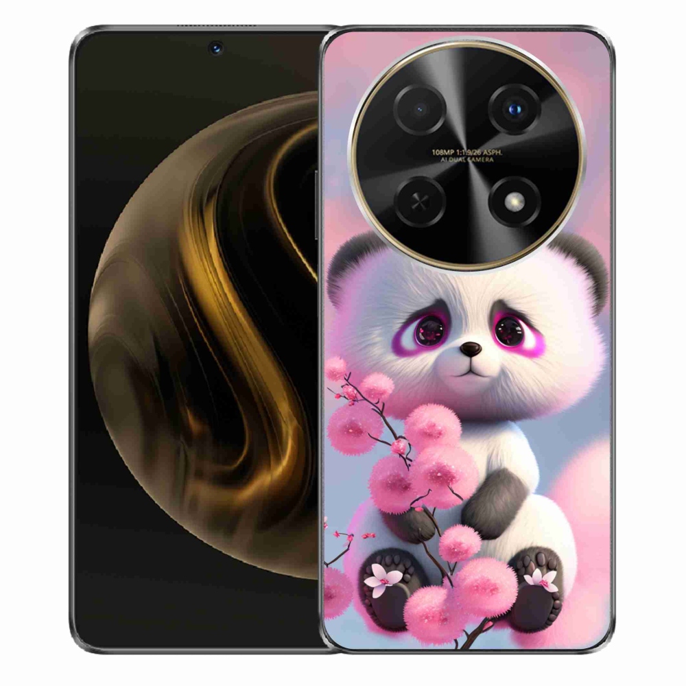 Gélový kryt mmCase na Huawei Nova 12i - roztomilá panda 1
