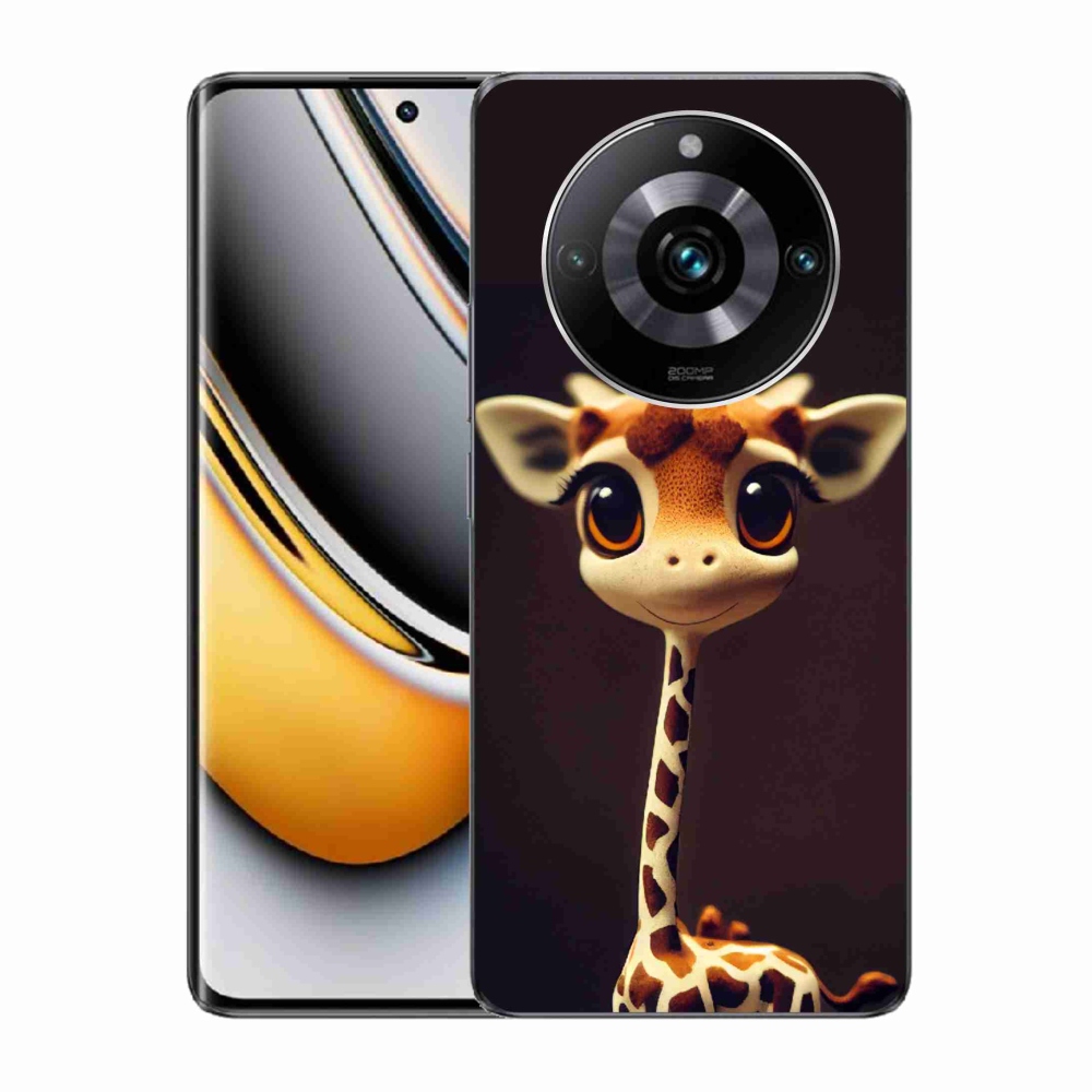 Gélový kryt mmCase na Realme 11 Pro/11 Pro+ - malá žirafa