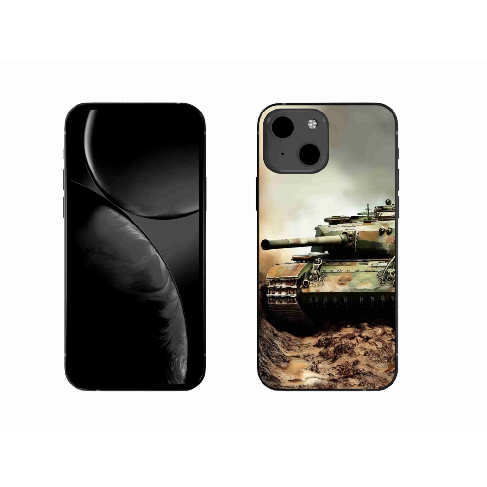 Gélový kryt mmCase na iPhone 13 6.1 - tank