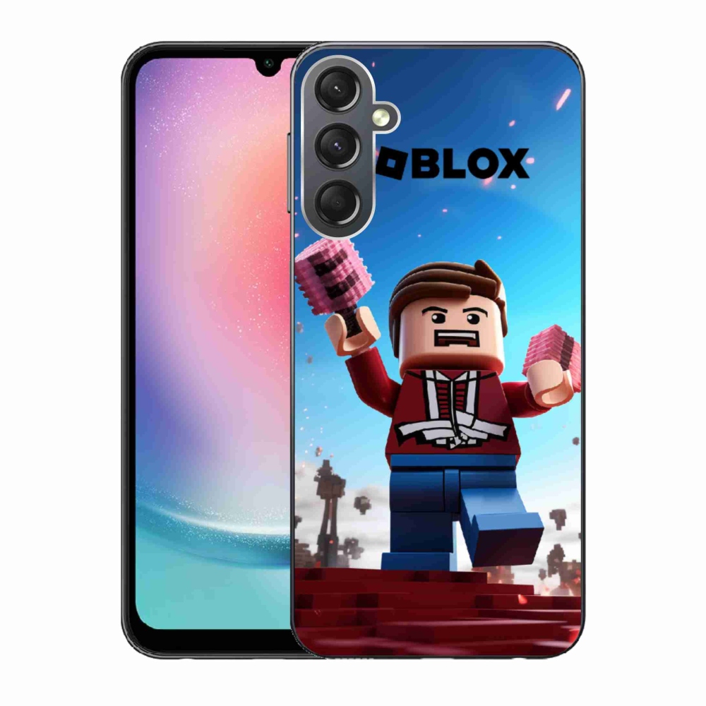 Gélový kryt mmCase na Samsung Galaxy A24 - roblox 2