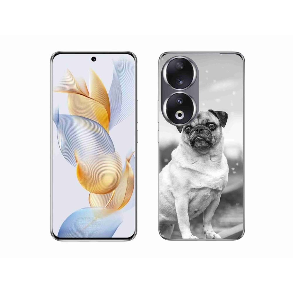 Gélový obal mmCase na Honor 90 - mops