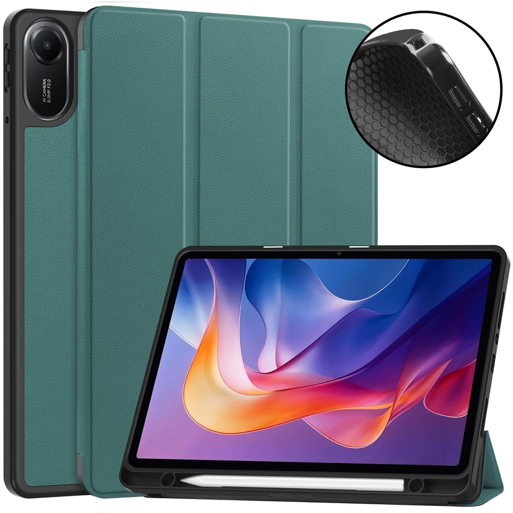 Cases chytré zatváracie púzdro na Xiaomi Redmi Pad 2 - zelené