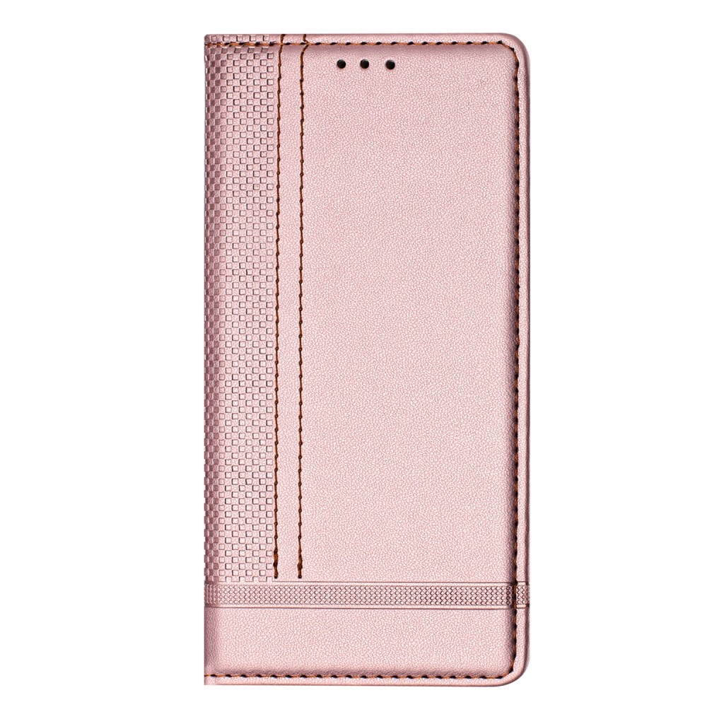 L-Shaped knižkové puzdro na Honor 400 Lite - ružovozlaté