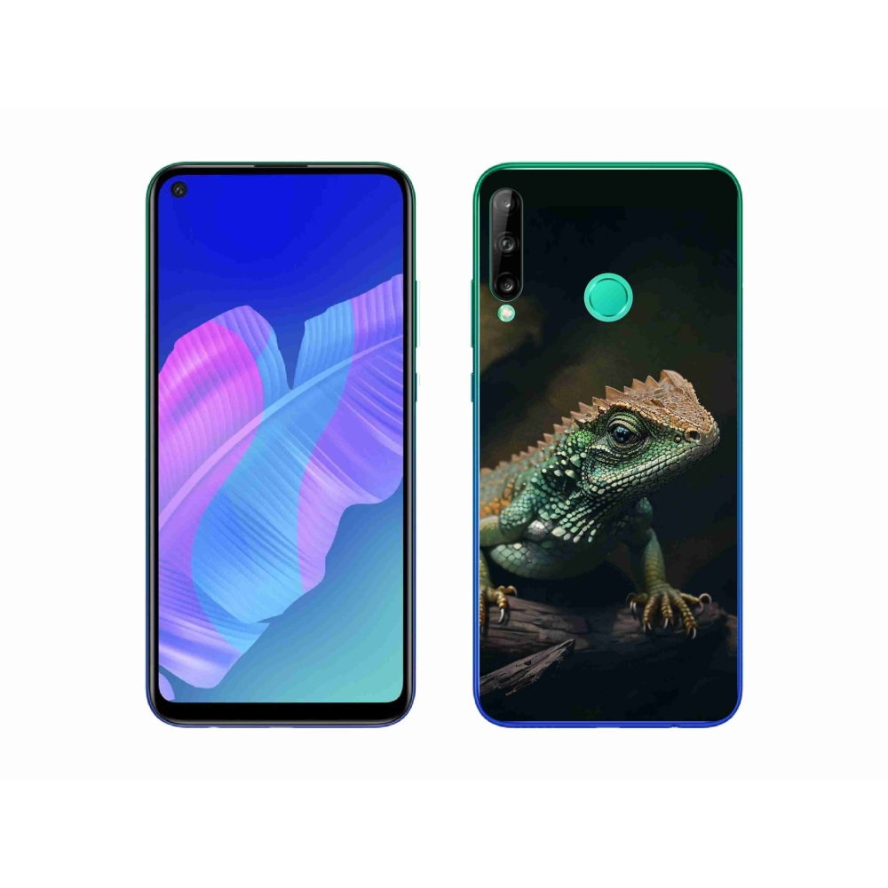 Gelový kryt mmCase na Huawei P40 Lite E - ještěr