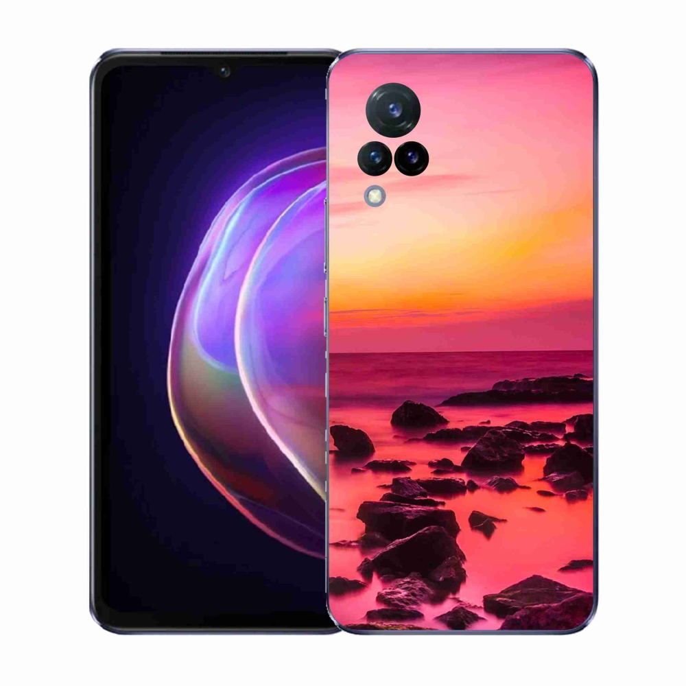 Gélový kryt mmCase na Vivo V21 4G/5G - more a žiara