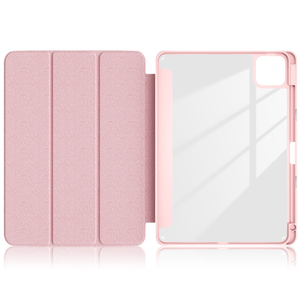 Case chytré zatváracie púzdro na tablet Xiaomi Pad 6S Pro - ružové