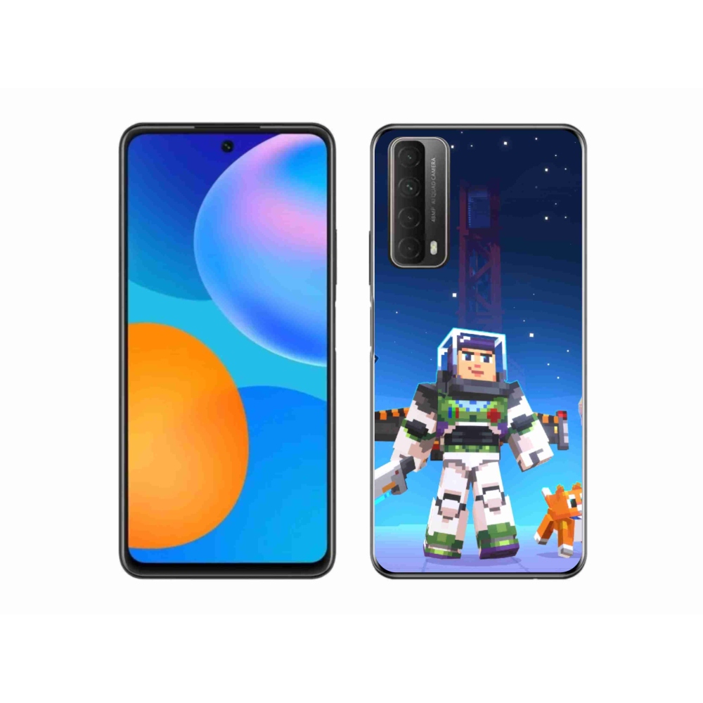 Gélový kryt mmCase na Huawei P Smart (2021) - minecraft 2