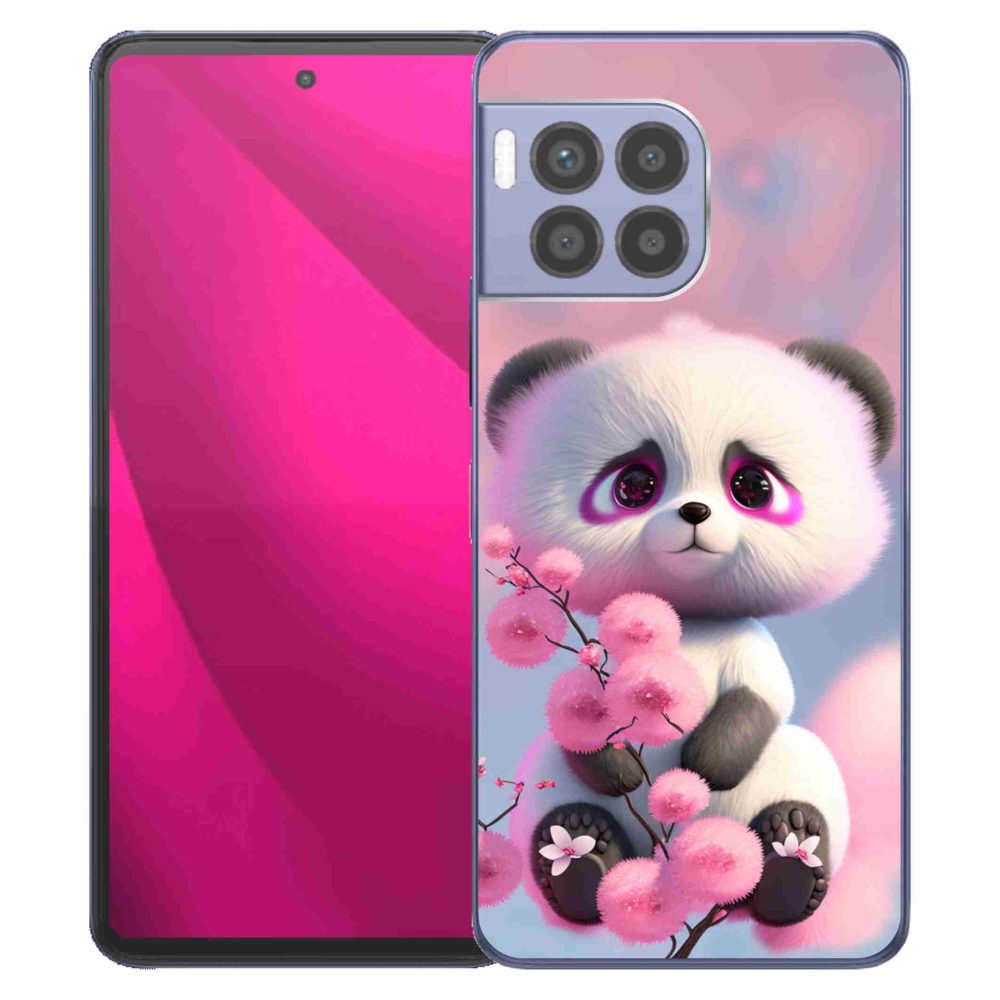 Gélový kryt mmCase na T-Mobile T Phone 2 Pro - roztomilá panda 1