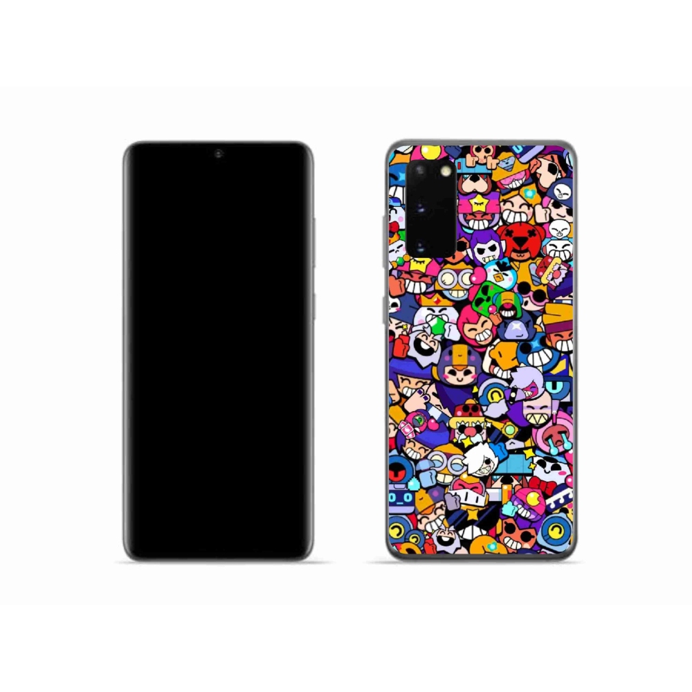 Gélový kryt mmCase na mobil Samsung Galaxy S20 - brawl stars 2