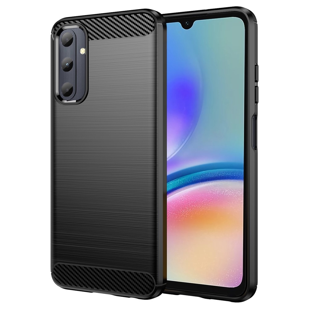 Carbon odolný gélový obal na Samsung Galaxy A05s - čierny