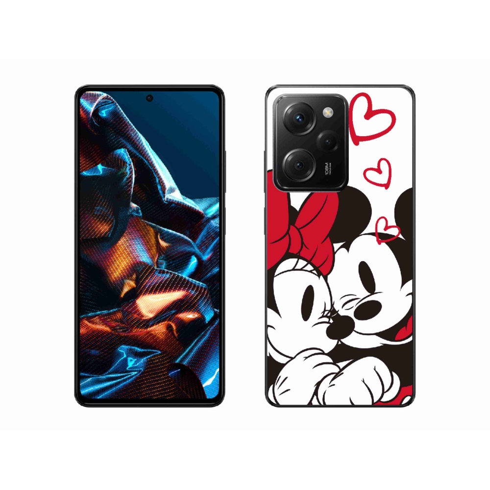Gélový kryt mmCase na Xiaomi Poco X5 Pro 5G - minnie a mickey