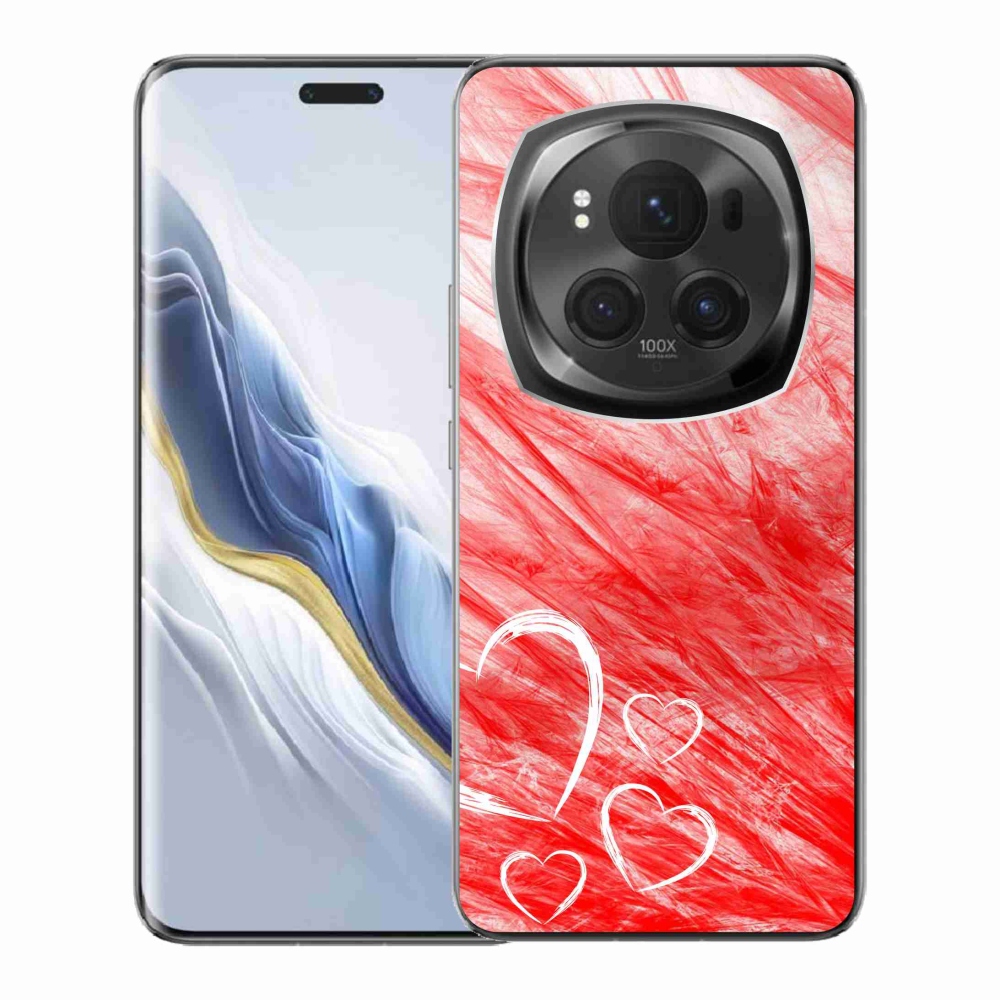 Gélový kryt mmCase na Honor Magic 6 Pro 5G - heart