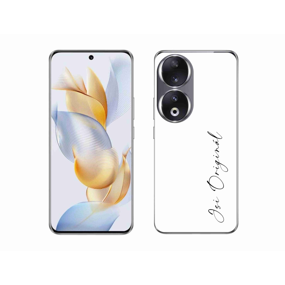 Gélový kryt mmCase na Honor 90 - si originál biele pozadie