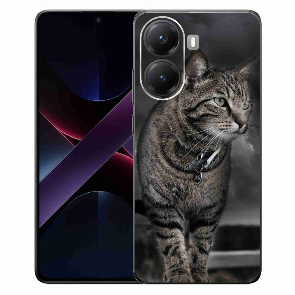 Gélový kryt mmCase na Xiaomi Poco X7 Pro 5G - mačka