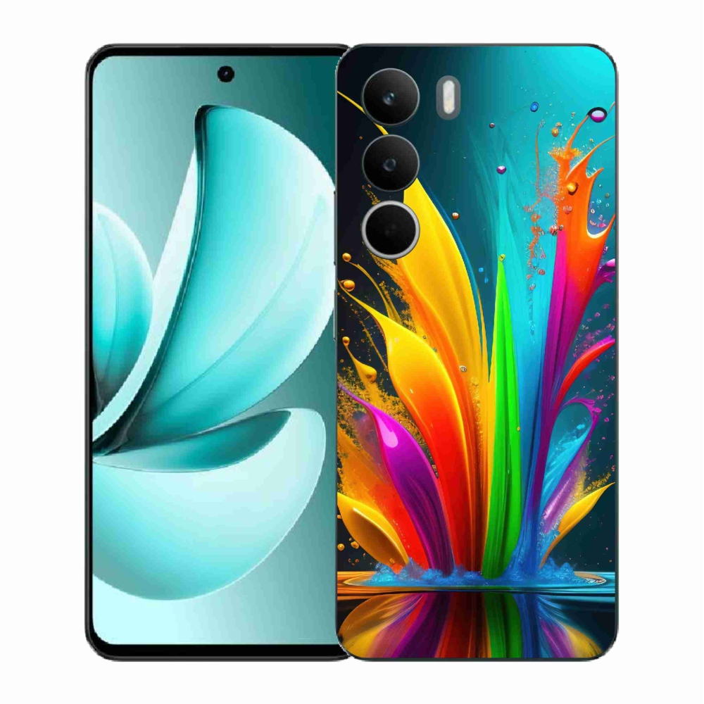 Gélový kryt mmCase na Realme C71 - abstraktný motív 1