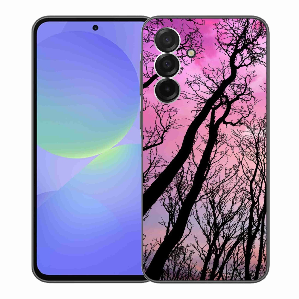 Gélový kryt mmCase na Samsung Galaxy A36 5G - opadané stromy