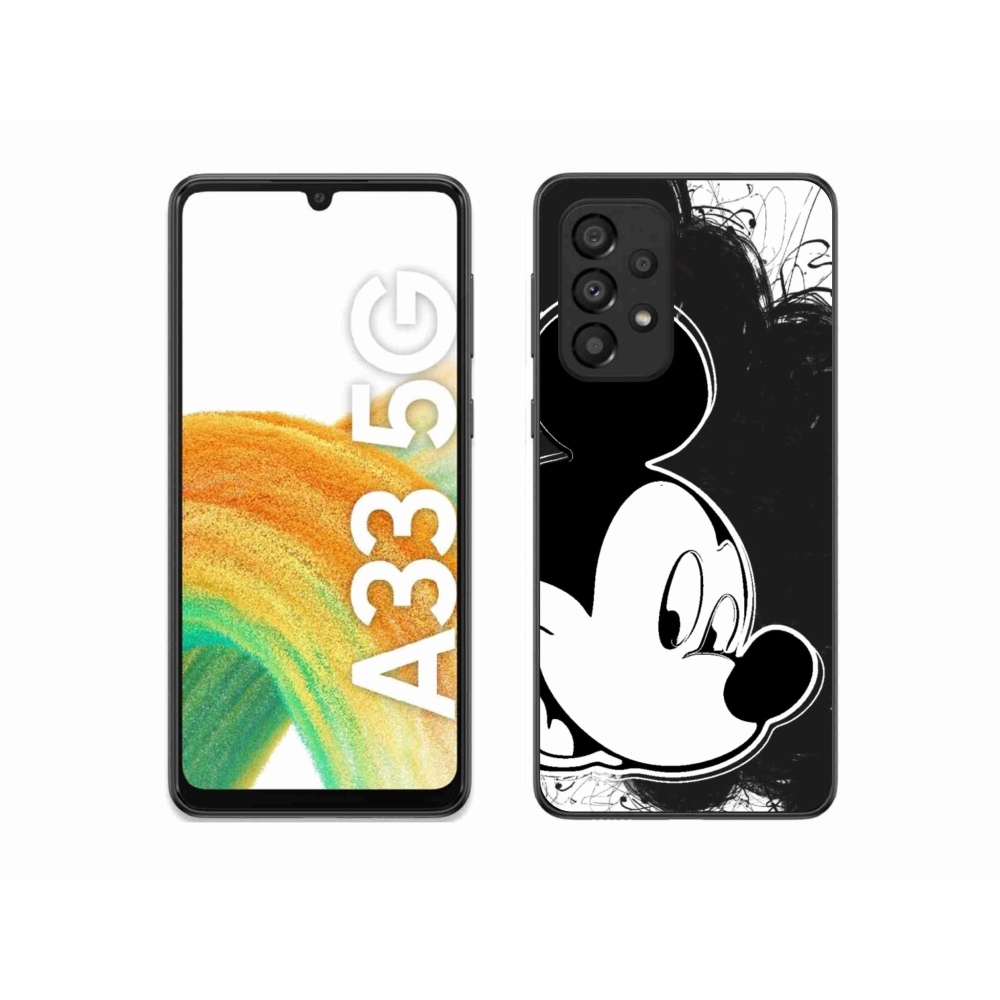 Gélový kryt mmCase na Samsung Galaxy A33 5G - mickey mouse 1