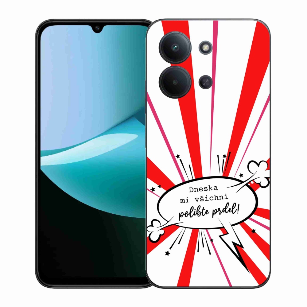 Gélový kryt mmCase na Xiaomi Redmi 15C 4G (171mm)/Poco C85 4G (171mm) - vtipný text 15 biele pozadie