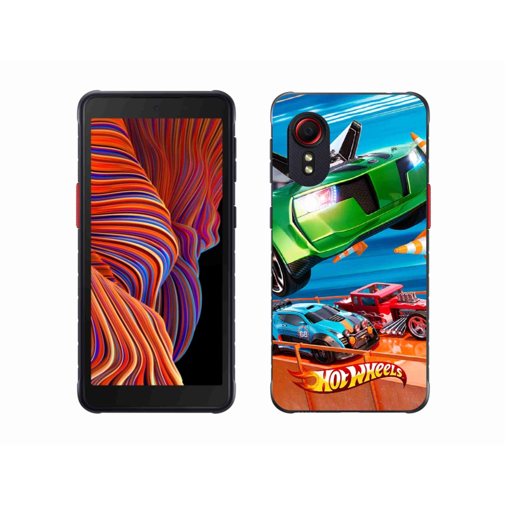 Gélový kryt mmCase na Samsung Galaxy Xcover 5 - hot wheels 1