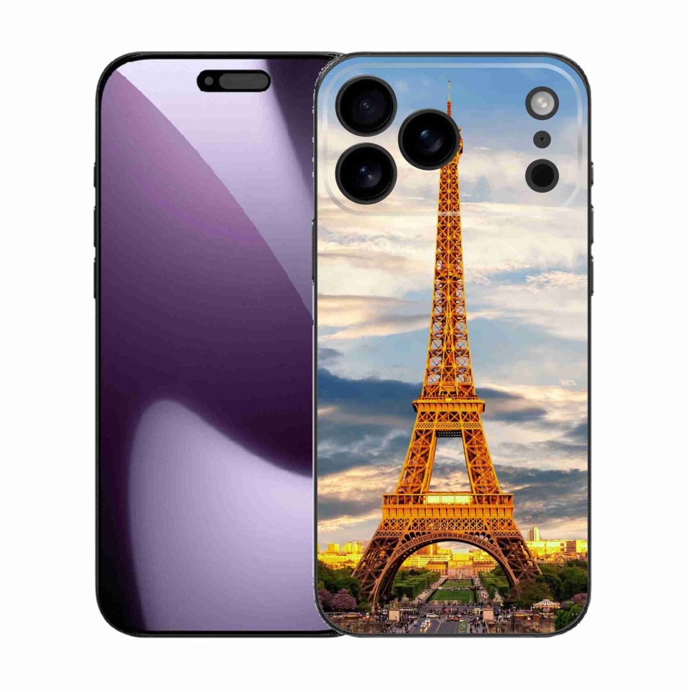 Gélový kryt mmCase na iPhone 17 Pro Max - eiffelova veža 3