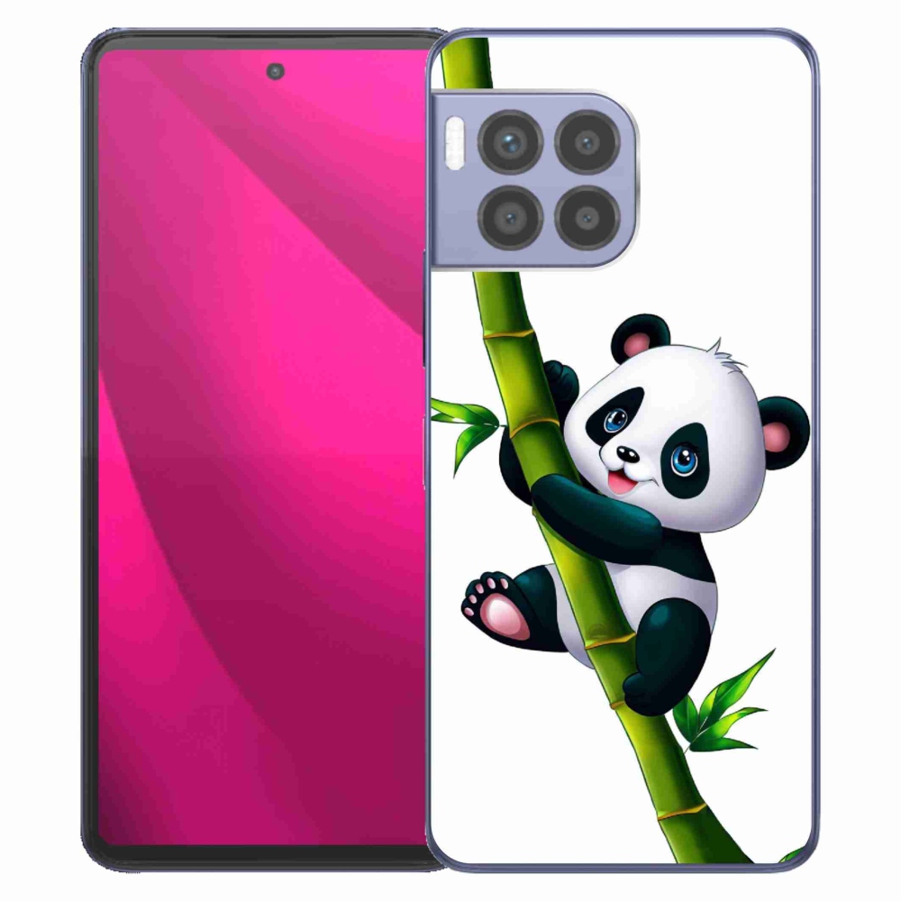 Gélový kryt mmCase na T-Mobile T Phone 2 Pro - panda na bambuse