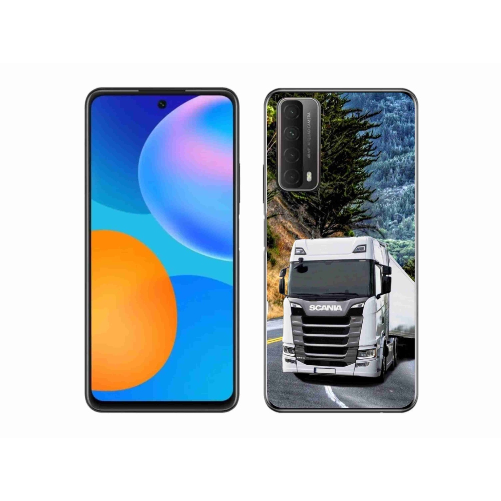 Gelový kryt mmCase na Huawei P Smart (2021) - kamion 1