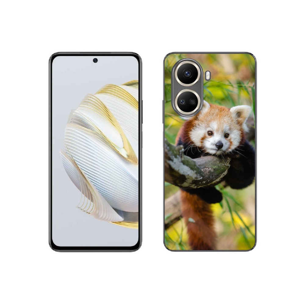 Gélový kryt mmCase na Huawei Nova 10 SE - panda červená